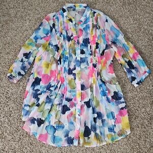 Floral Multicolor Women's Tunic